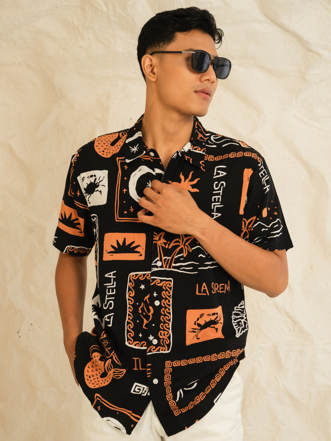 La Sirena Black – Mario Shirt