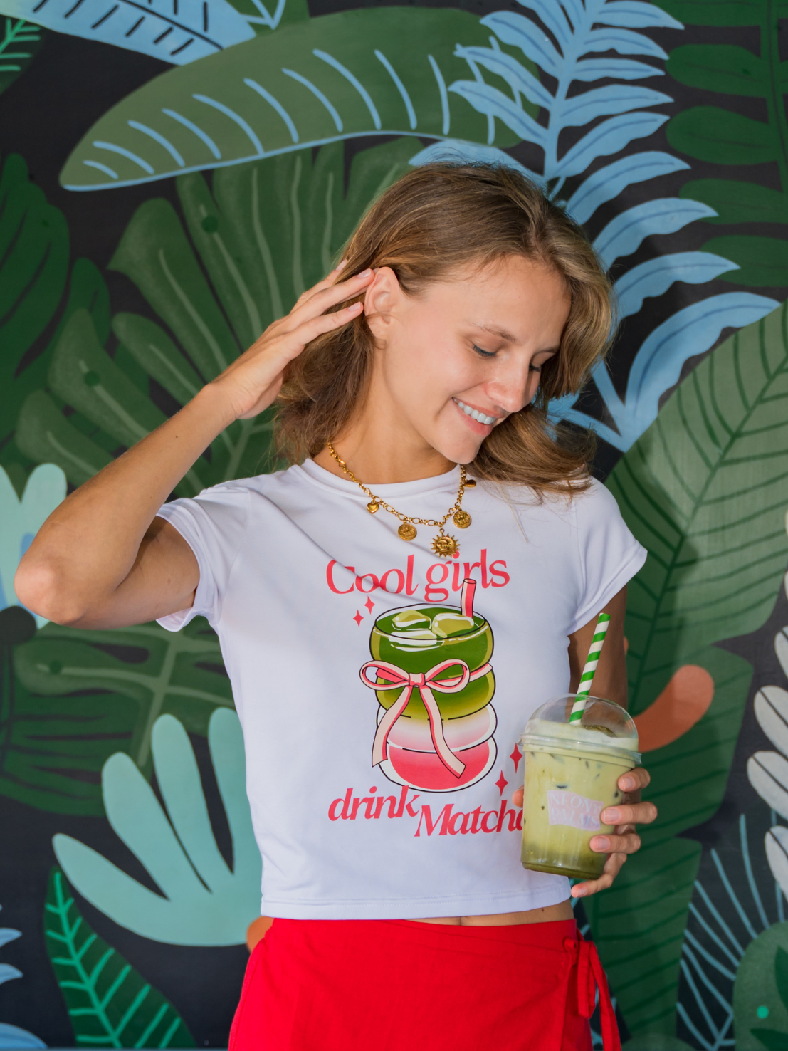 Matcha Girl - Basic Summer Tee