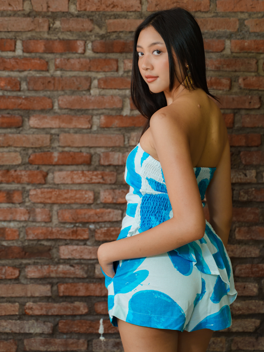 Breeze Botanica - Asymmetric Tube Top