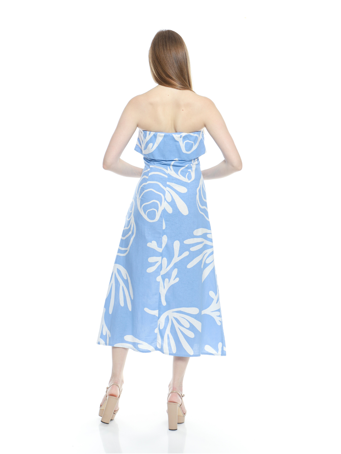 Beach Element Blue – Iris Maxi Dress