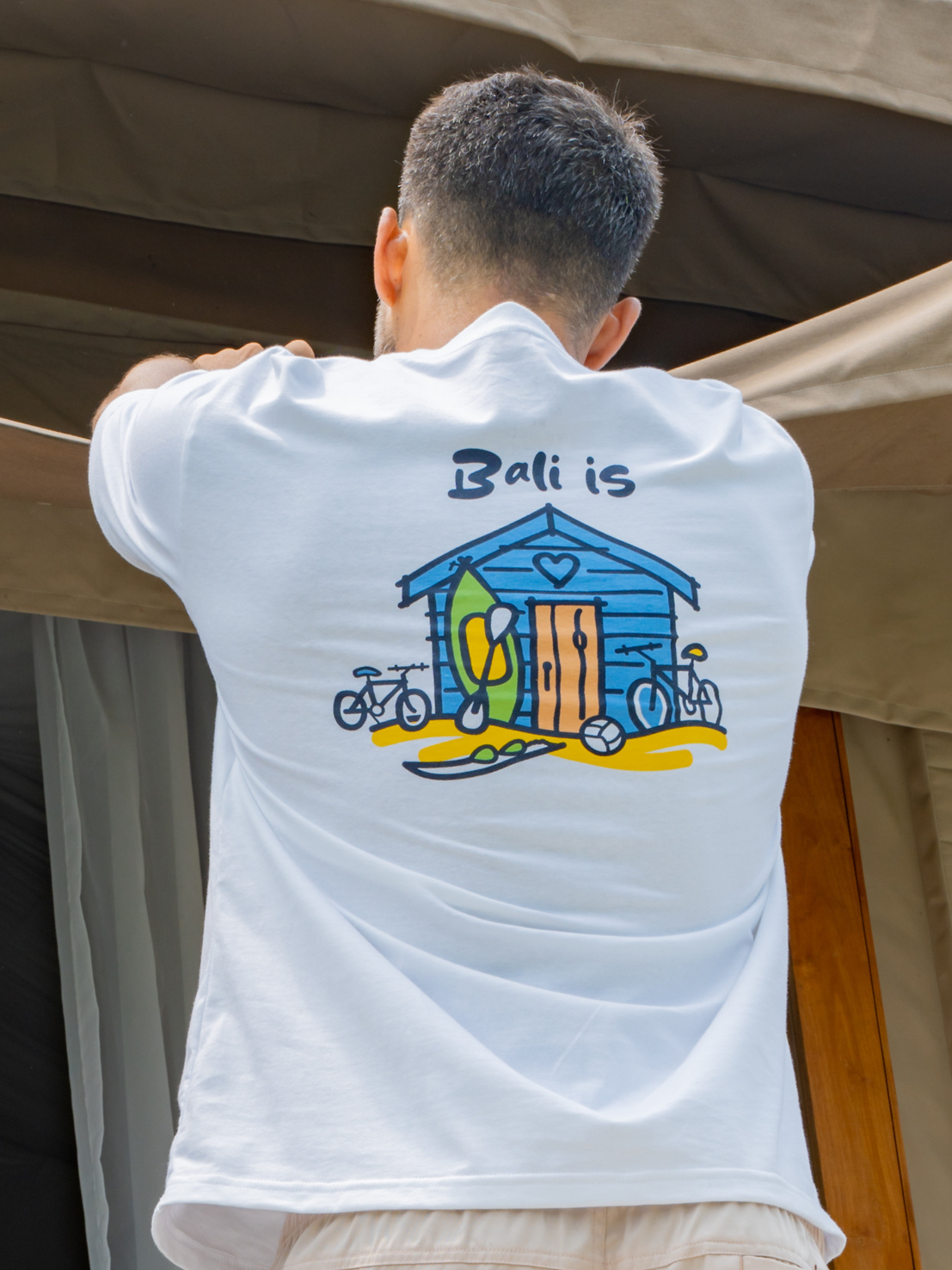 Bali Is Home - Puff Tee