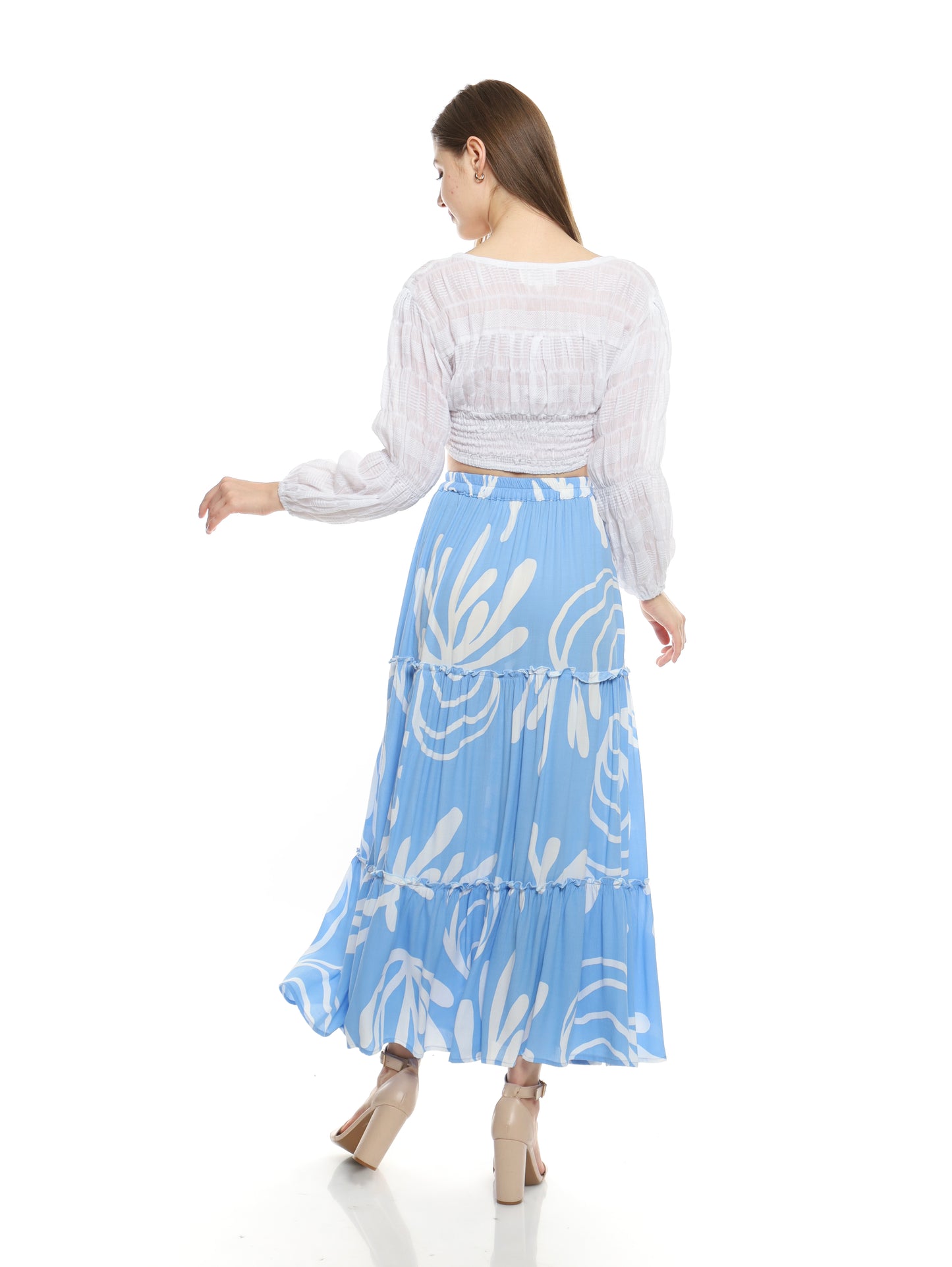 Beach Element Blue – Keyla Skirt