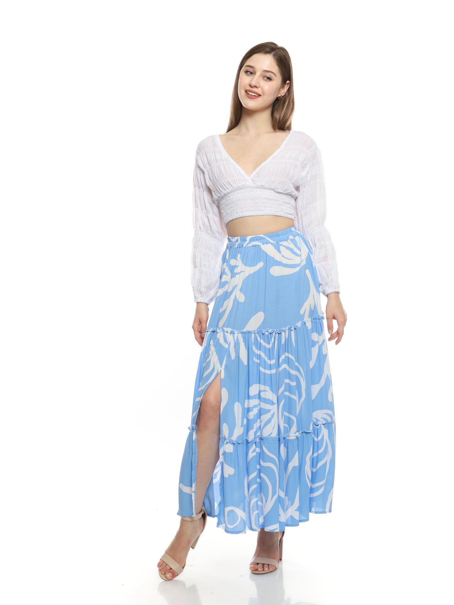 Beach Element Blue – Keyla Skirt