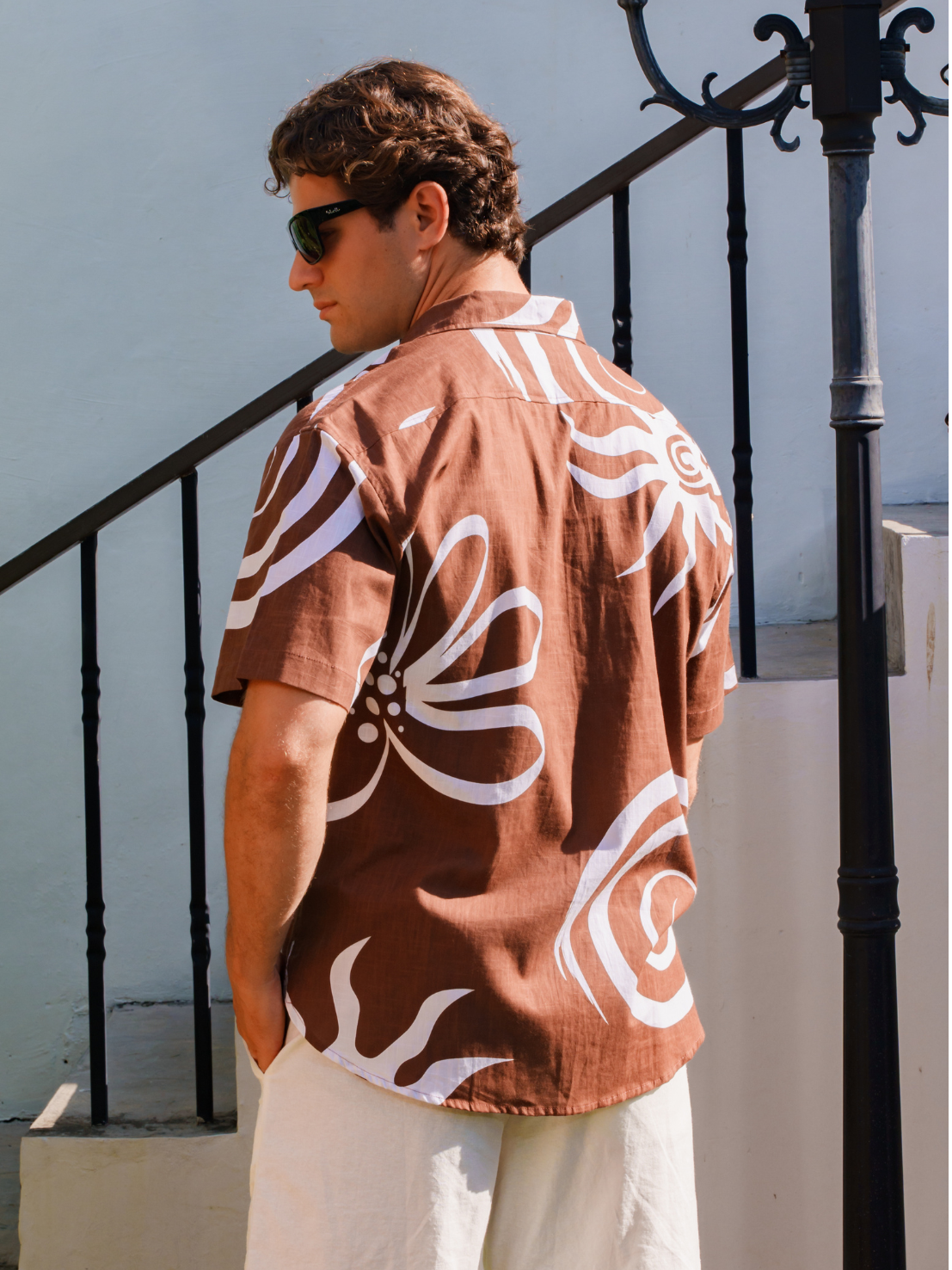 Cosmic Bloom - Sunset Shirt
