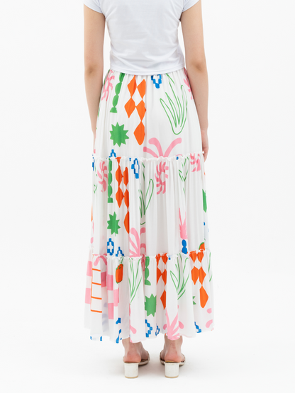 Fantasy Island Colorful – Keyla Skirt