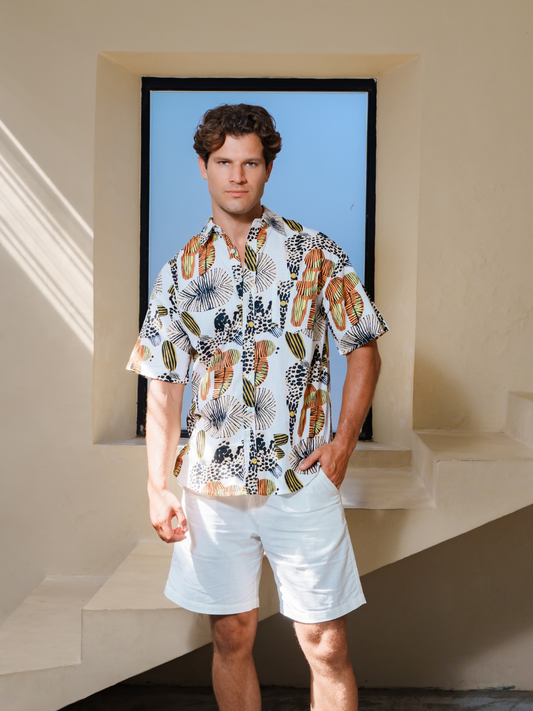 Leopard Nomad - Sunset Shirt