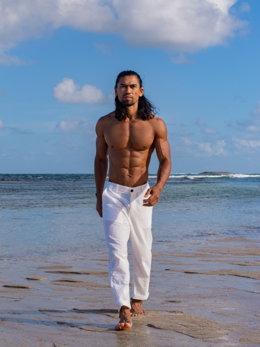 Off White – Bahama Linen Pants