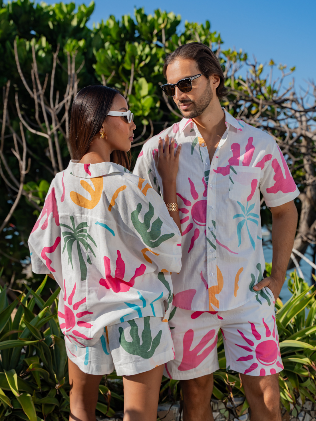 Island Crush - Chloe Button Up Top
