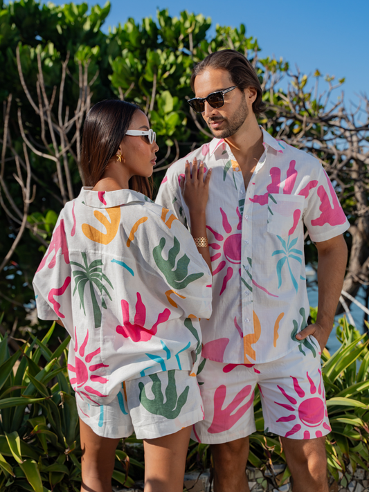 Island Crush - Chloe Button Up Top