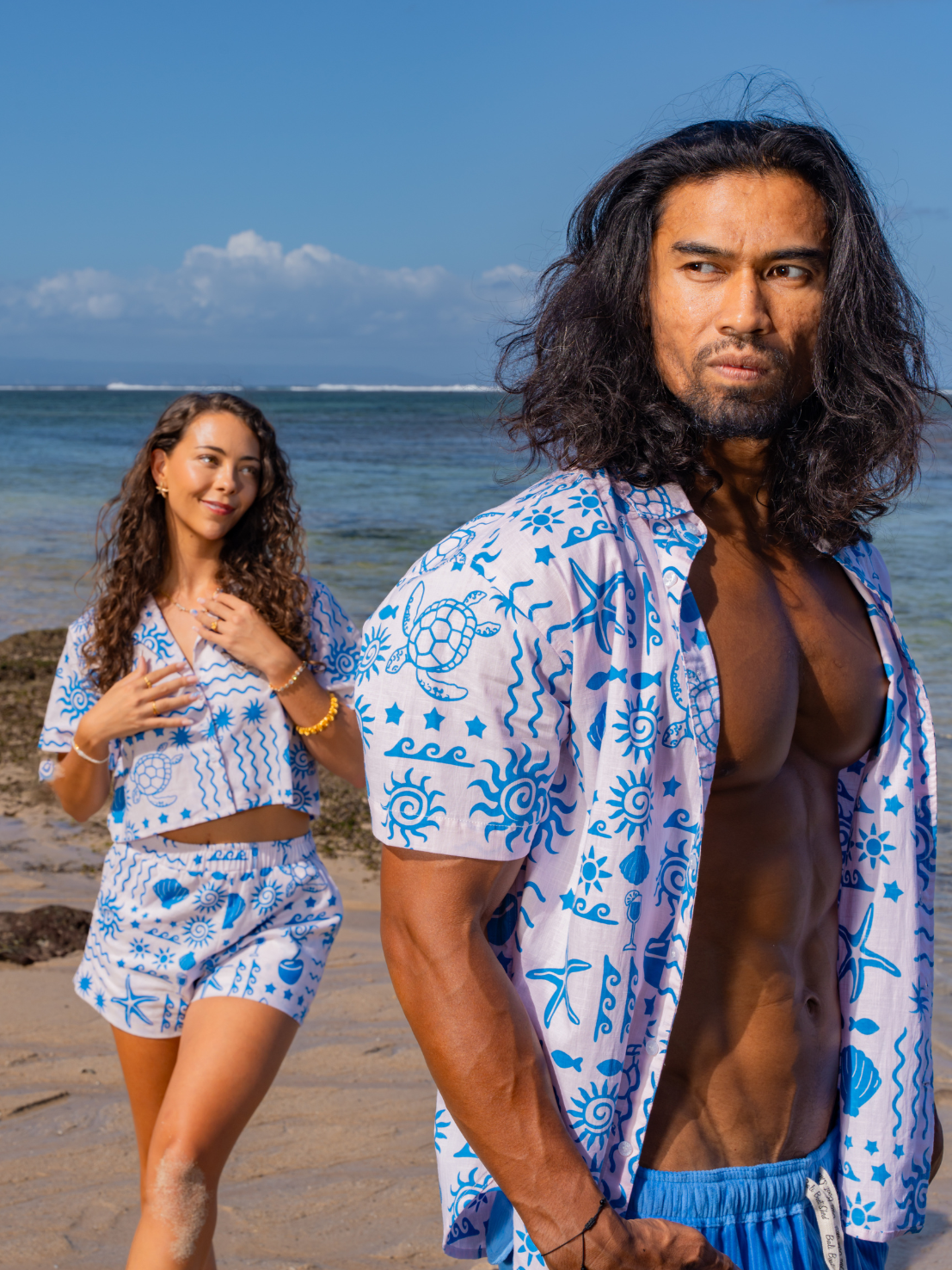 Tropical Seas – Sunset Shirt