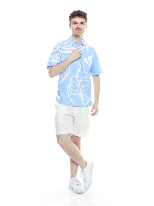 Beach Element Blue – Sunset shirt