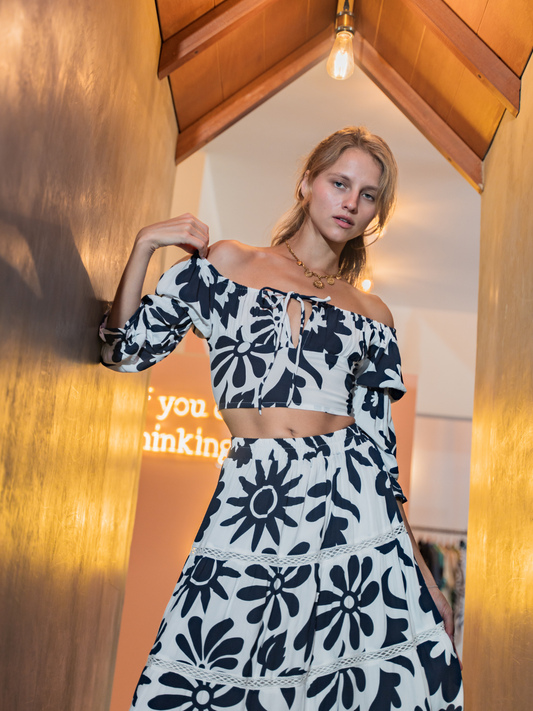 Indigo Flora - Clover Top