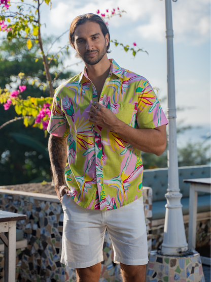 Neon Jungle - Sunset Shirt