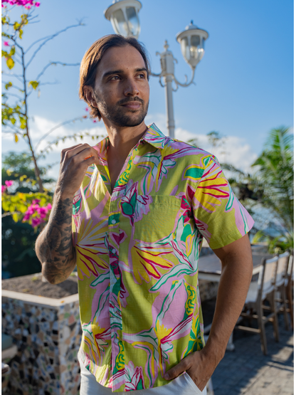 Neon Jungle - Sunset Shirt