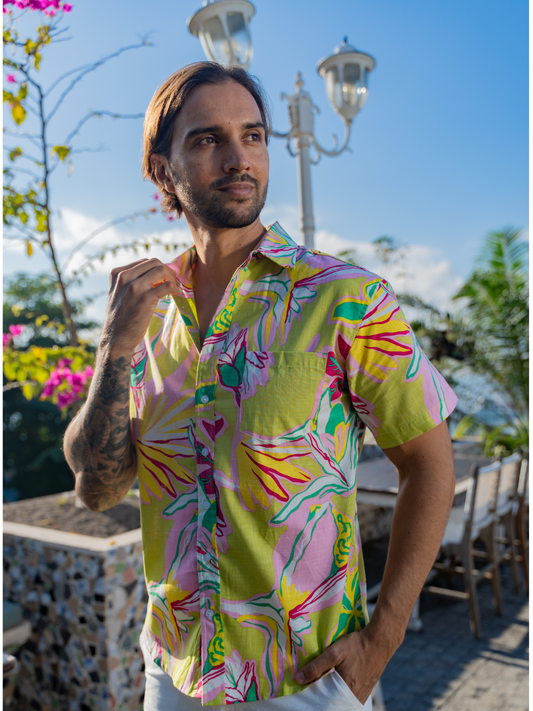 Neon Jungle - Sunset Shirt