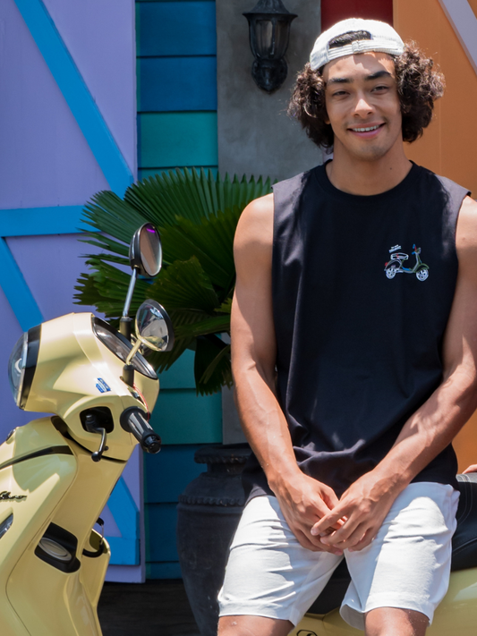 Scooter - Puff Tank Black