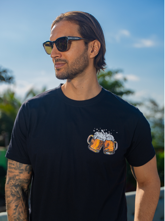 Beer Black - Puff Tee