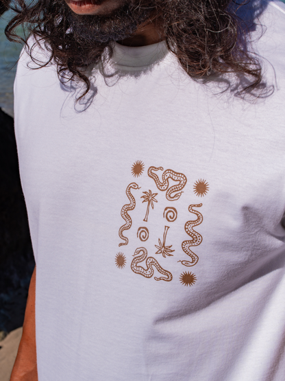 Snake Palm – Puff Tee