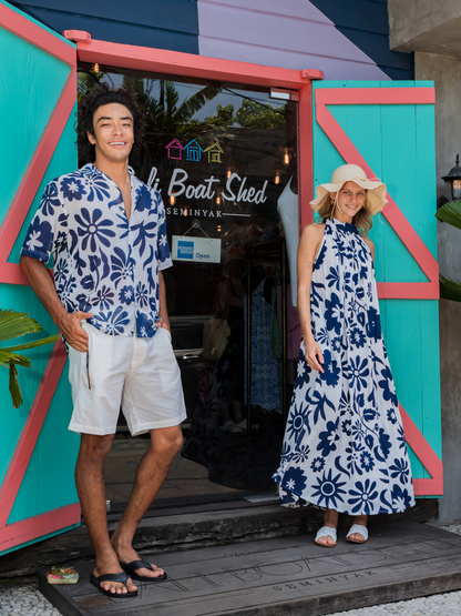 Indigo Flora - Summer Relaxed Shirt