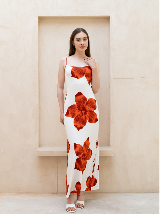 Muse Hibiscus - Kelly Lounge Dress