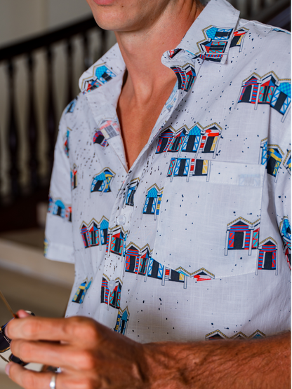 Beach House White - Sunset Shirt