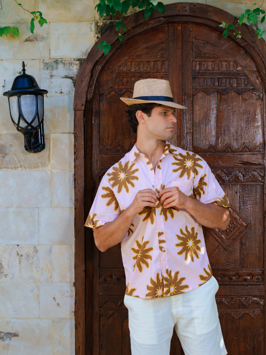 Sunny Blossom Pink - Sunset Shirt