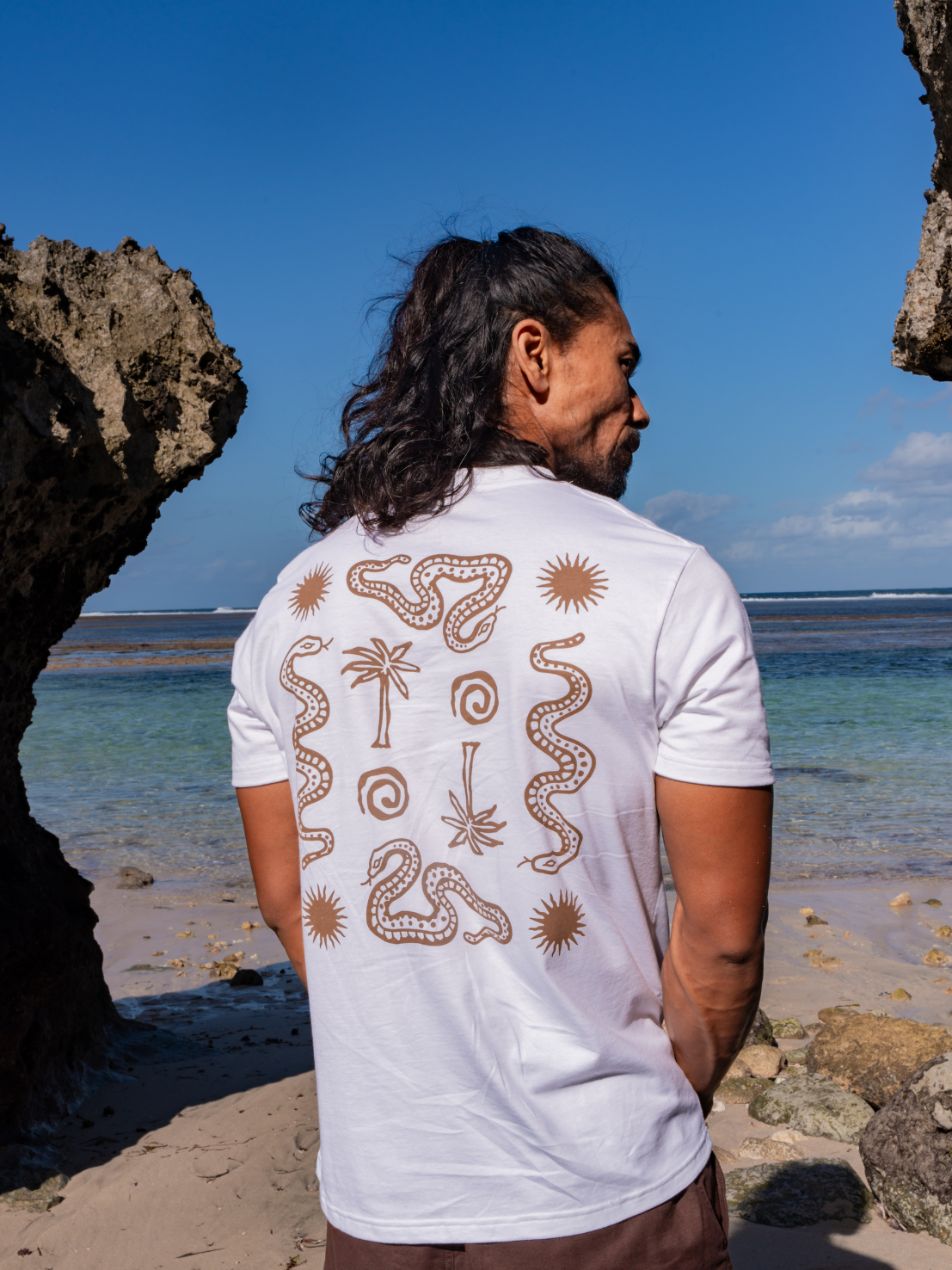 Snake Palm – Puff Tee