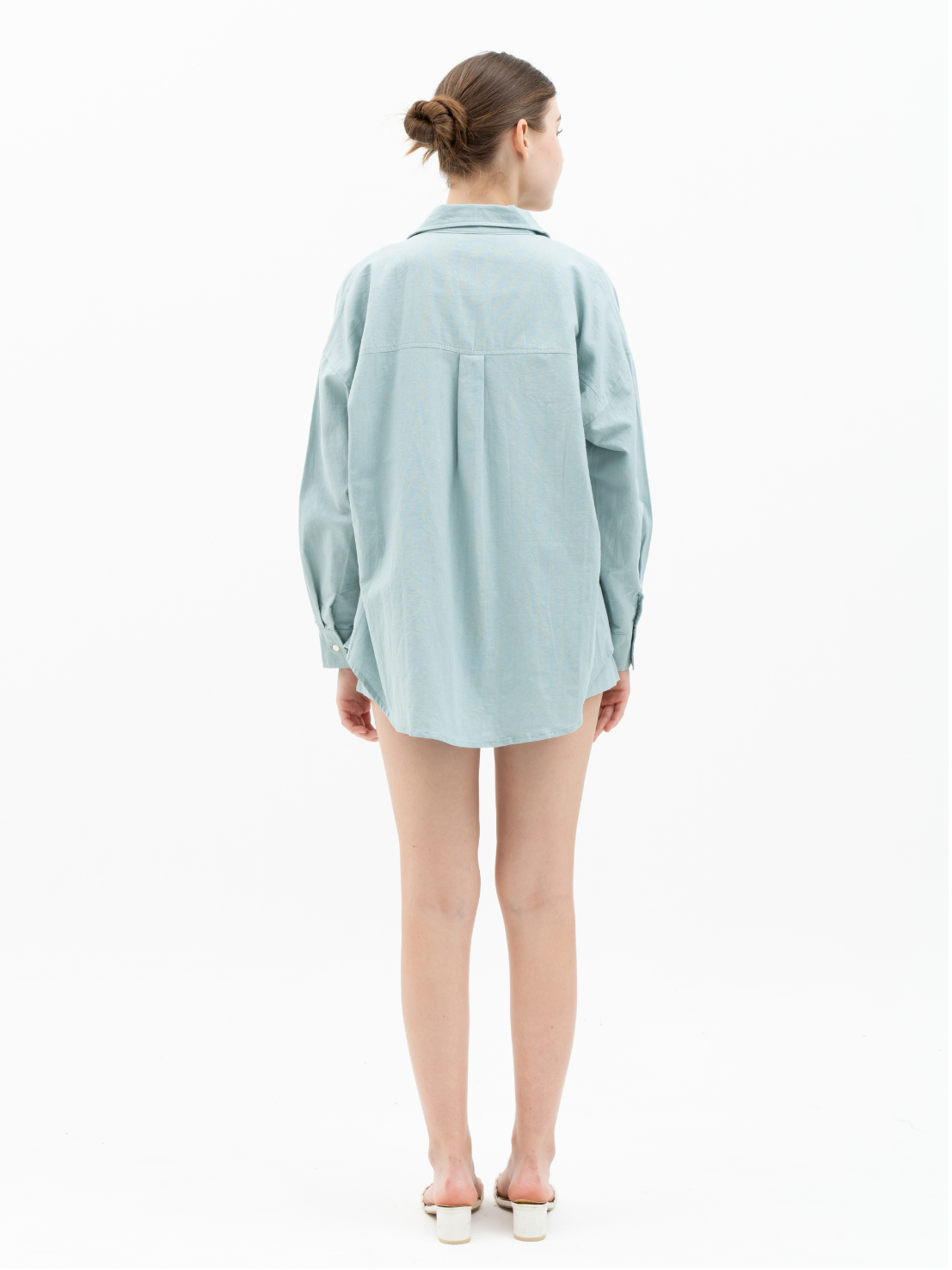 Amazonite – Elana Linen Shirt