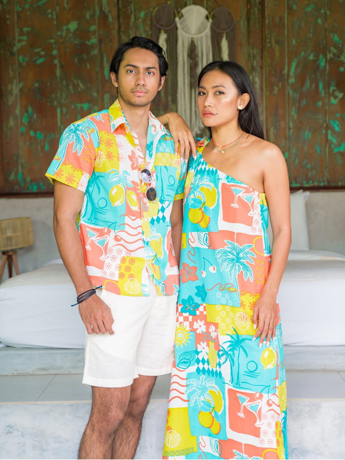 Summer Island Mint Green – Sunset Shirt