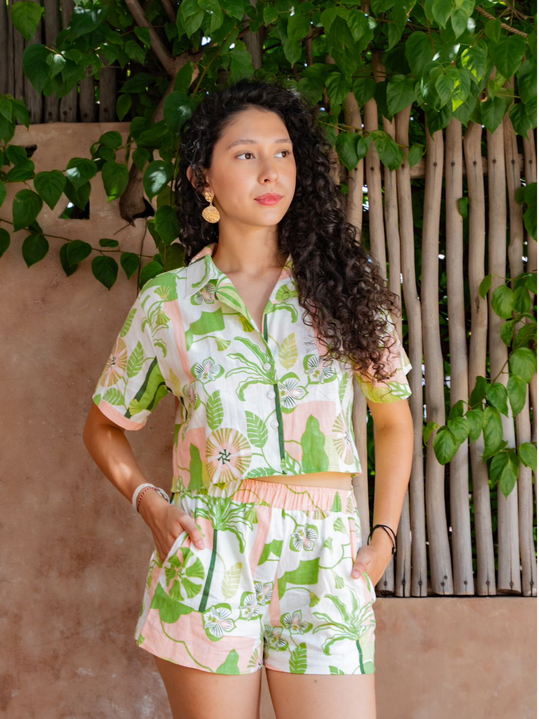 Tropical Fiesta - Nola Shorts