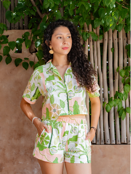 Tropical Fiesta - Nola Shorts