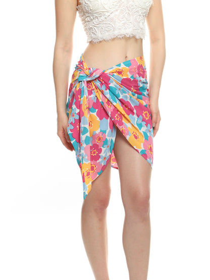 Disco Flowers Magenta – Mini Sarong