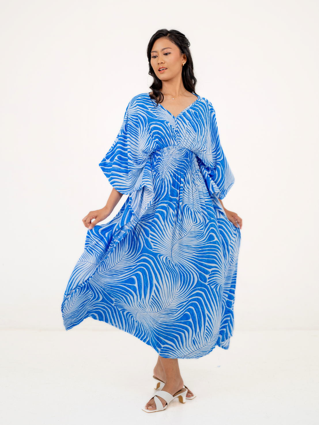 Royal Blue – Saphira Kaftan