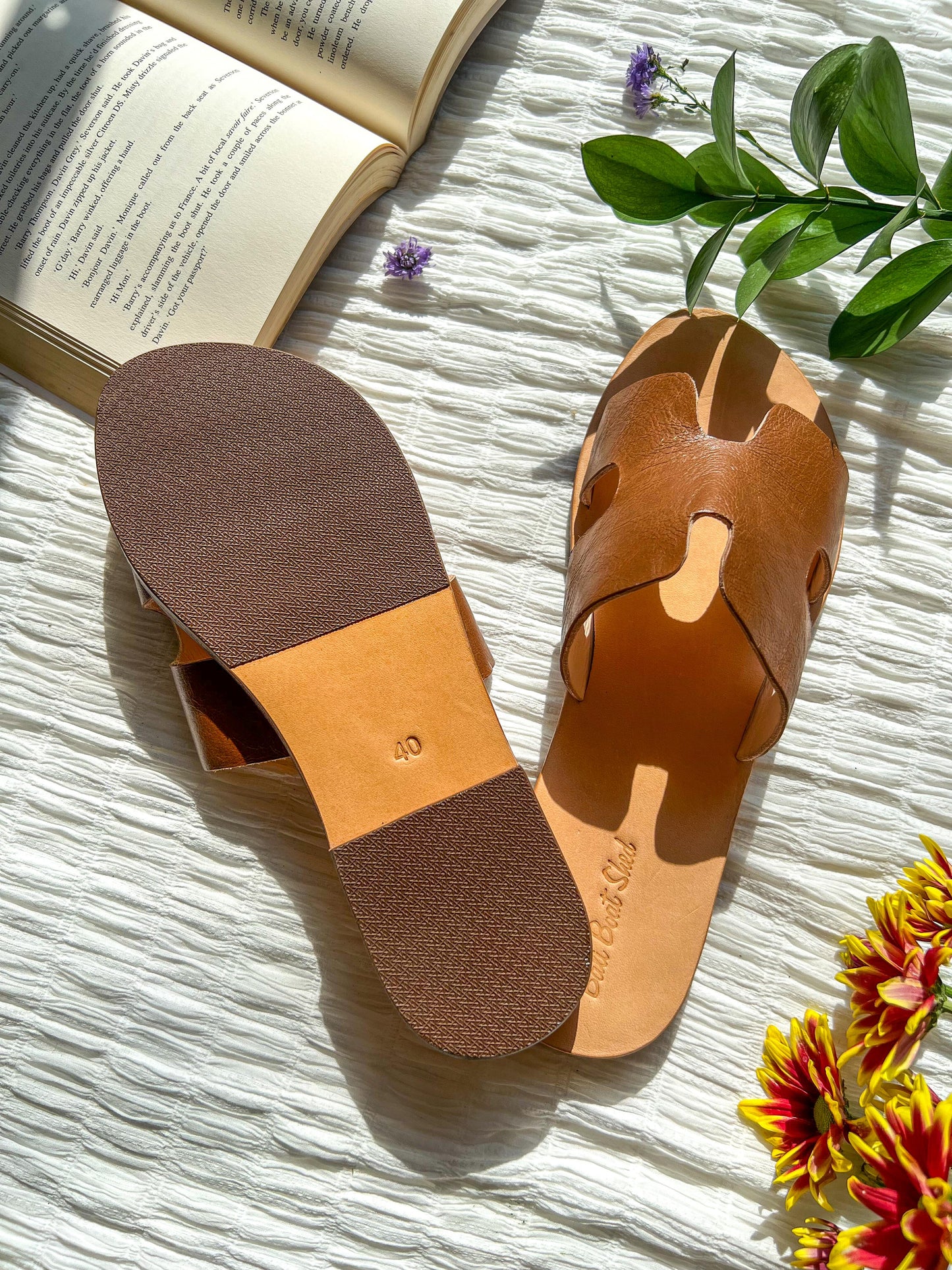 Tan - Fit Feet Sandal 02