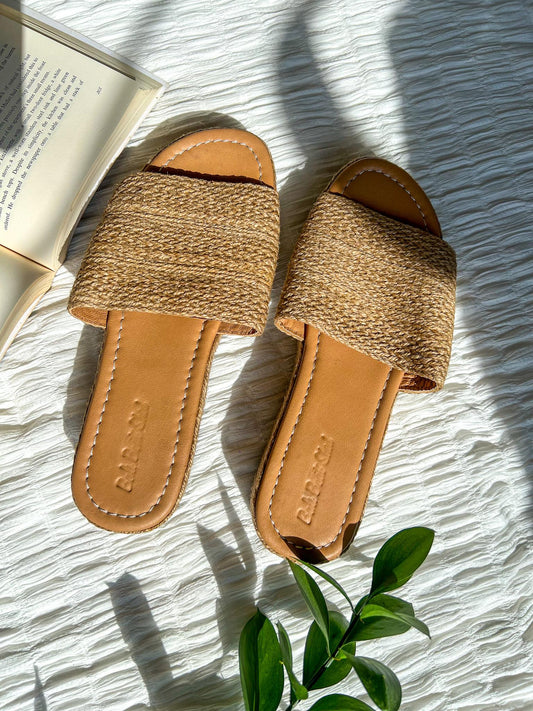 Vintage Heeled Sandal Slide